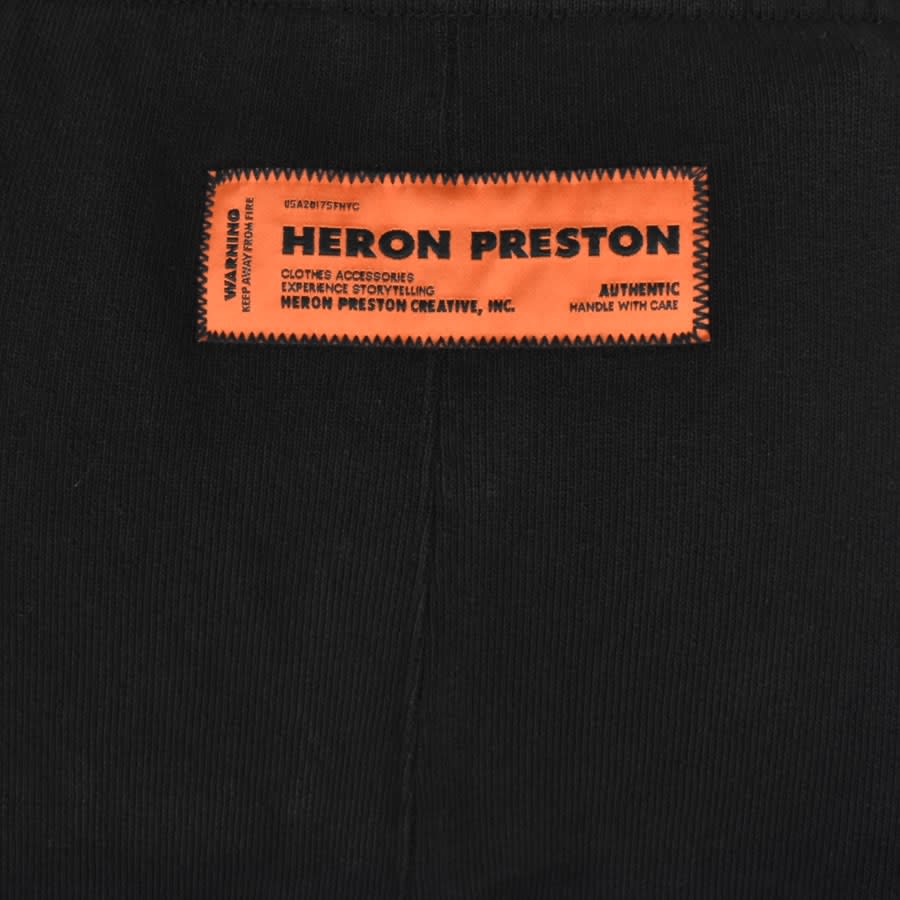 Heron Preston Flame Jersey Shorts Black | Mainline Menswear